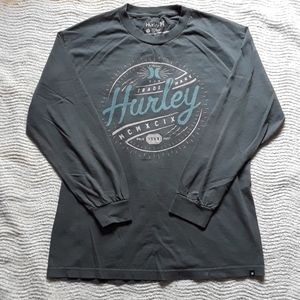 Hurley long sleeve graphic tee